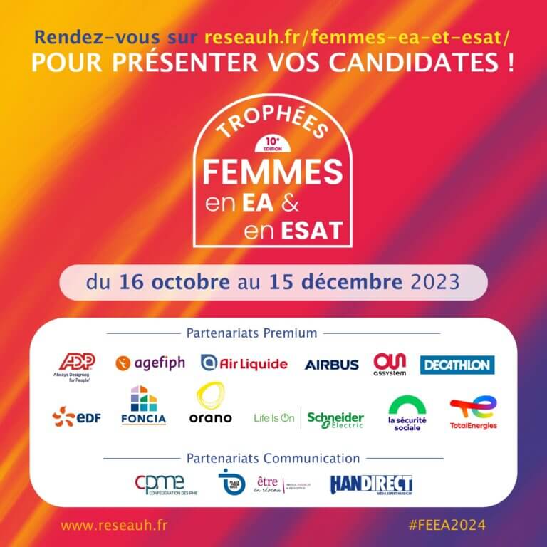 Visuel Trophées Femmes EA ESAT 2024