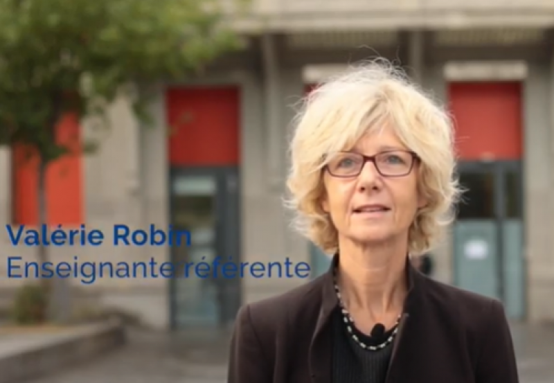 Valérie Robin,  enseignante référente à la scolarisation_ photo vidéo