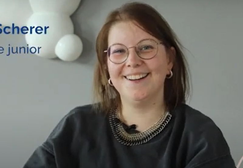 Manon Scherer, 26 ans, diplômée en architecture depuis quelques mois.